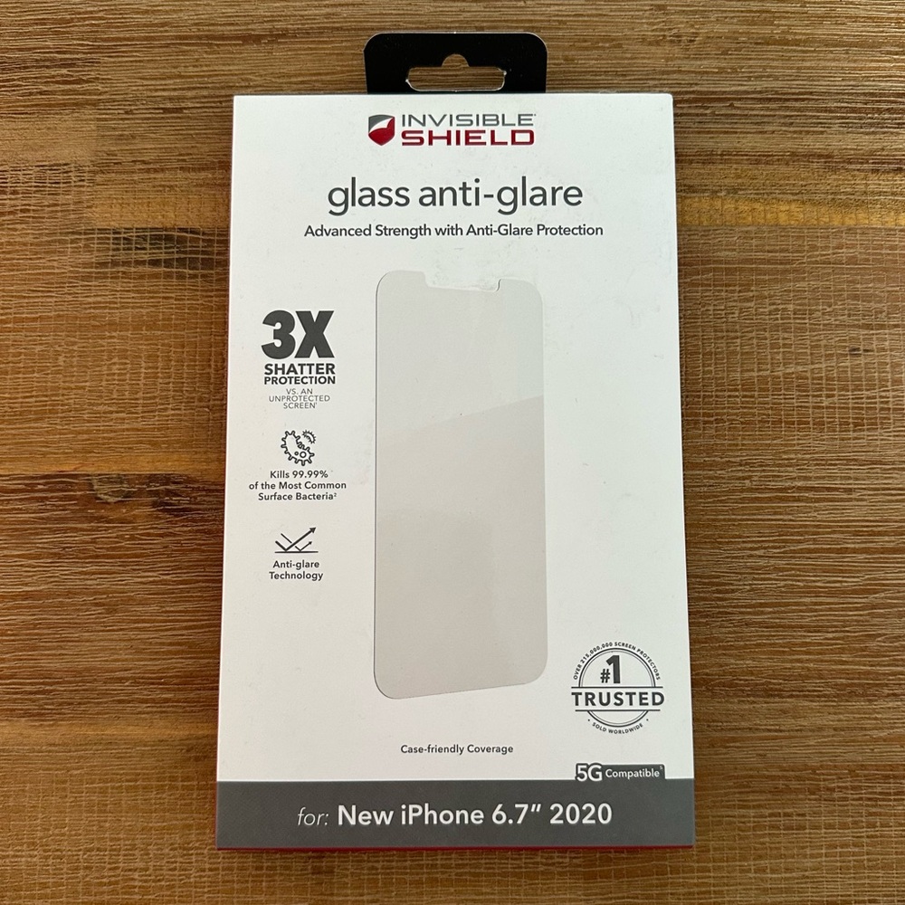 NWT Invisible Shield Anti - Glare iPhone Screen Protector